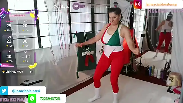 LaInsaciableIntensa online show from 09-15-25, 02:28