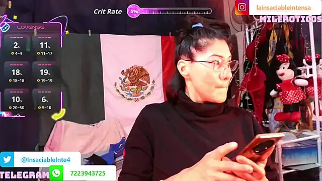 LaInsaciableIntensa online show from 05-15-26, 02:09