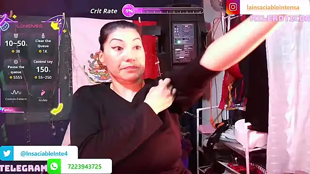 LaInsaciableIntensa online show from 05-23-26, 01:15
