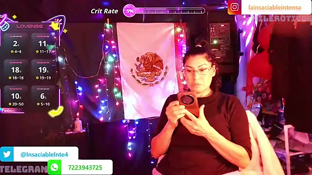 LaInsaciableIntensa online show from 05-18-26, 01:06