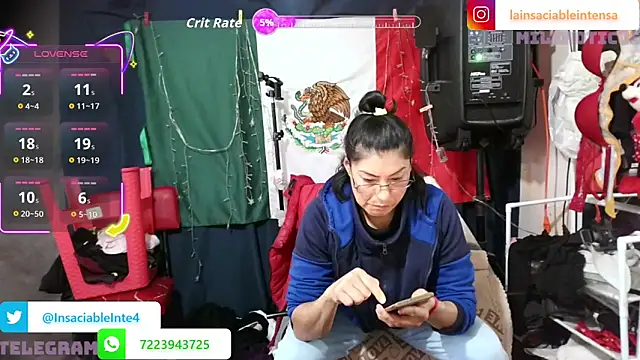 LaInsaciableIntensa online show from 05-24-26, 09:47