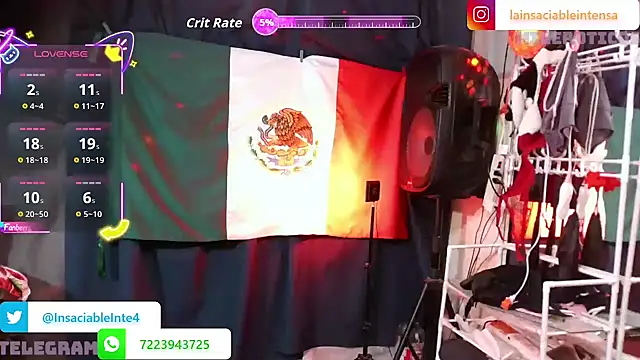 LaInsaciableIntensa online show from 12-15-25, 01:55