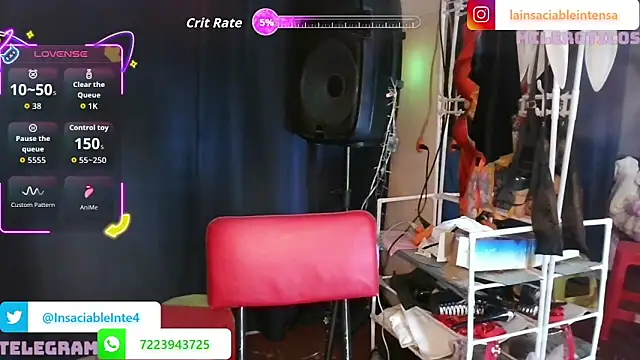 LaInsaciableIntensa online show from 05-07-26, 01:54
