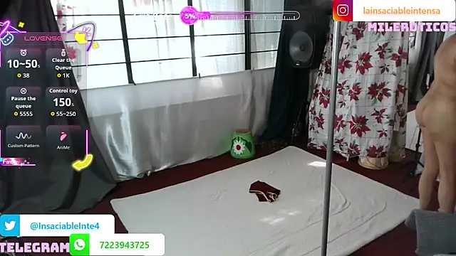 LaInsaciableIntensa online show from 12-16-25, 04:44