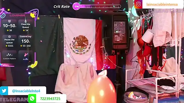 LaInsaciableIntensa online show from 02-21-26, 02:13