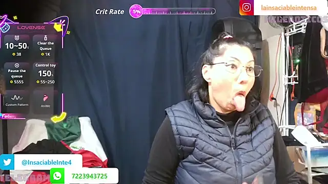 LaInsaciableIntensa online show from 04-24-26, 12:01