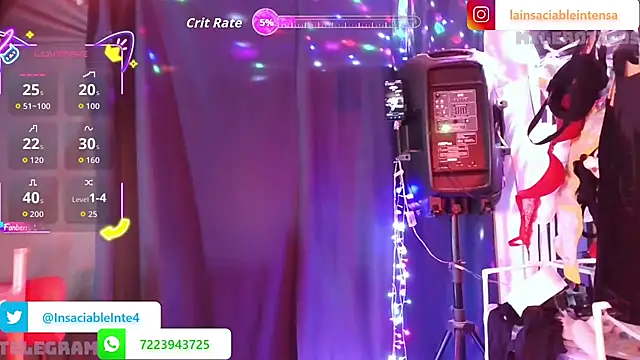 LaInsaciableIntensa online show from 05-24-26, 01:27