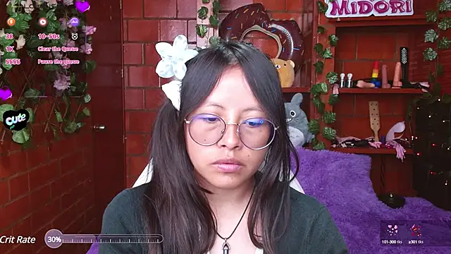 Snapshot of MidoriQuiinn chatting on 03-13-25, 05:07 MidoriQuiinn online show from 03-13-25, 05:07