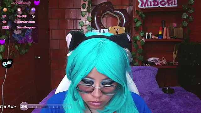 Snapshot of MidoriQuiinn chatting on 03-11-25, 08:31 MidoriQuiinn online show from 03-11-25, 08:31