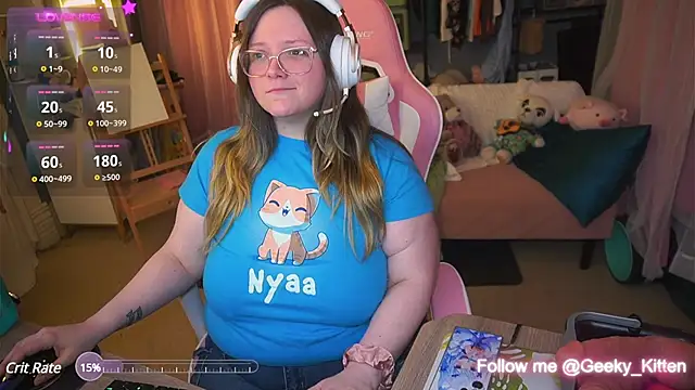 Snapshot of Geeky_Kitten chatting on 02-09-25, 06:01 Geeky Kitten online show from 02-09-25, 06:01
