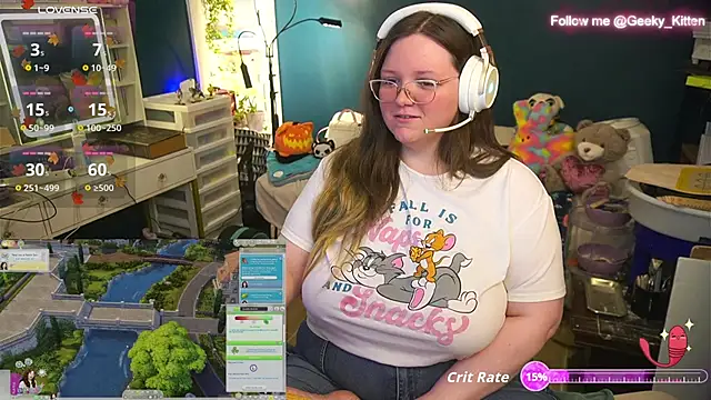 Snapshot of Geeky_Kitten chatting on 10-16-25, 01:19 Geeky Kitten online show from 10-16-25, 01:19