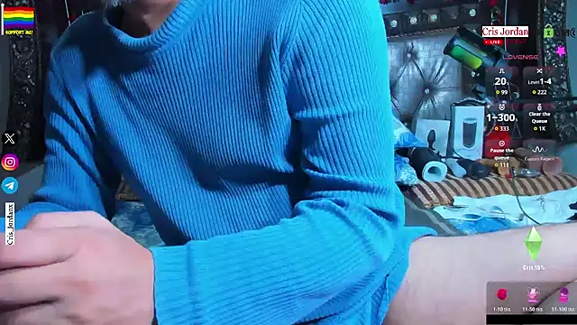 CrisJordan Hot online show from 12-01-25, 02:23