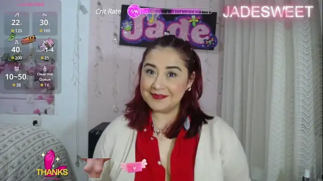 Snapshot of JADE_SWEET2 chatting on 02-02-25, 09:56 JADE SWEET2 online show from 02-02-25, 09:56