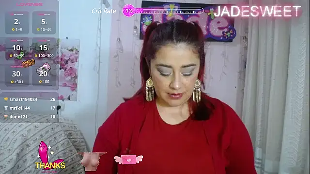 Snapshot of JADE_SWEET2 chatting on 02-13-25, 08:24 JADE SWEET2 online show from 02-13-25, 08:24