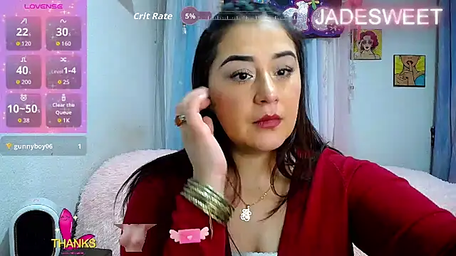 Snapshot of JADE_SWEET2 chatting on 01-31-26, 10:41 JADE SWEET2 online show from 01-31-26, 10:41