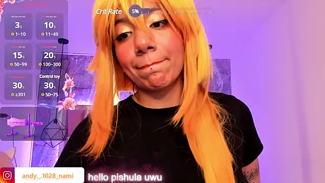 Snapshot of Nami_usagi chatting on 02-21-25, 12:38 Nami usagi online show from 02-21-25, 12:38