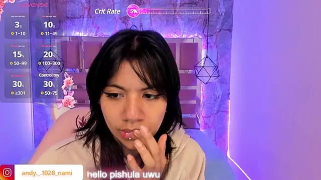 Snapshot of Nami_usagi chatting on 02-09-25, 01:25 Nami usagi online show from 02-09-25, 01:25
