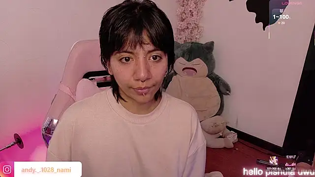 Snapshot of Nami_usagi chatting on 07-09-26, 07:13 Nami usagi online show from 07-09-26, 07:13