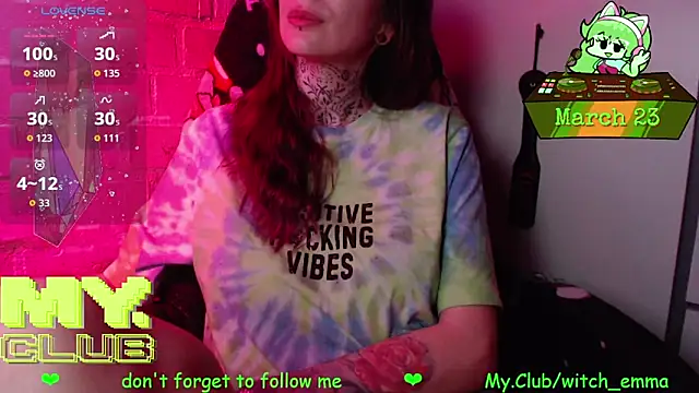 Witch Emma online show from 03-23-26, 07:30