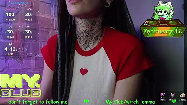 Witch Emma online show from 02-12-26, 07:19