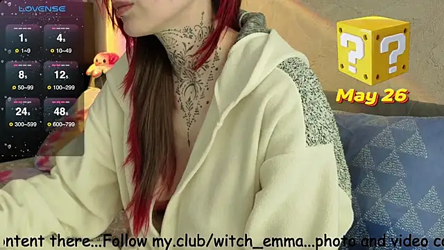 Witch Emma online show from 05-26-26, 08:56