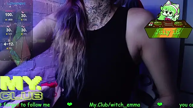 Snapshot of Witch_Emma chatting on 07-16-26, 05:54 Witch Emma online show from 07-16-26, 05:54