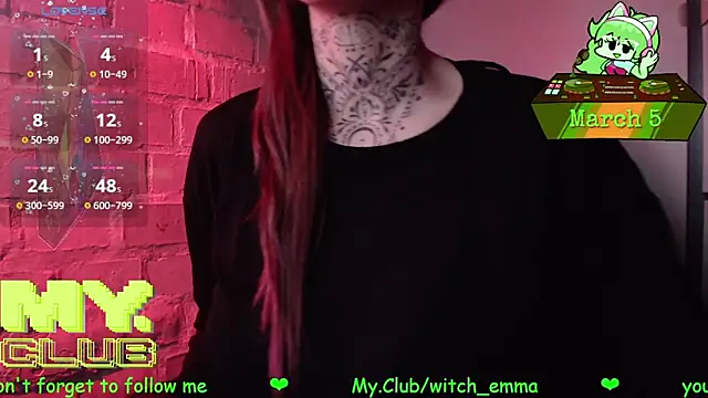 Witch Emma online show from 03-05-26, 10:01