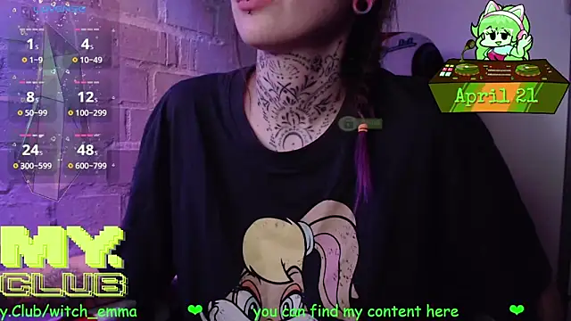 Witch Emma online show from 04-21-26, 06:58
