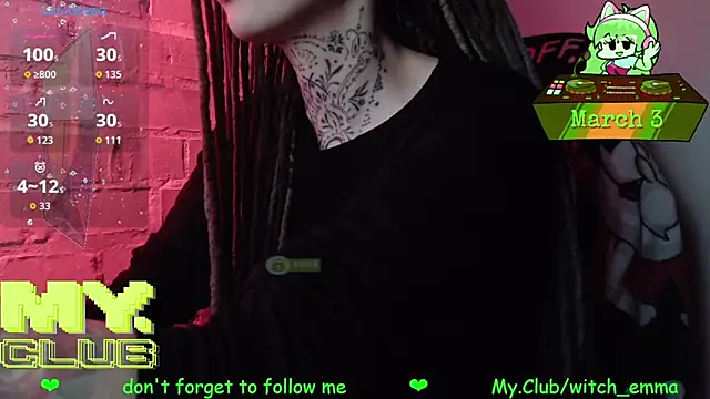 Witch Emma online show from 03-03-26, 08:21