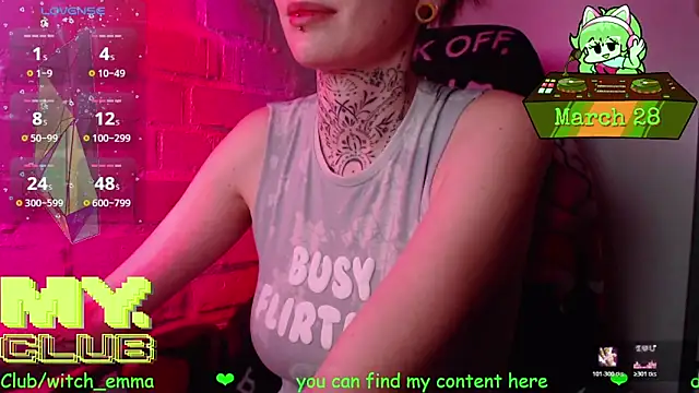 Witch Emma online show from 03-28-26, 09:05