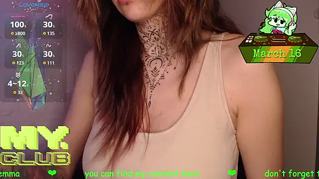 Witch Emma online show from 03-16-26, 08:18