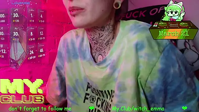 Witch Emma online show from 03-21-26, 03:38