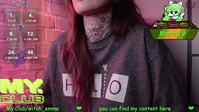 Witch Emma online show from 03-09-26, 08:07