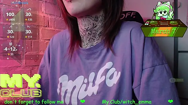 Witch Emma online show from 03-07-26, 09:16