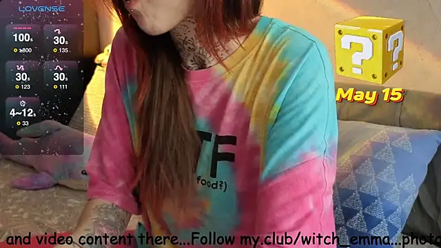 Witch Emma online show from 05-15-26, 06:33