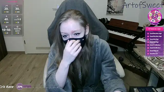 ArtofSweet online show from 11-07-25, 07:40