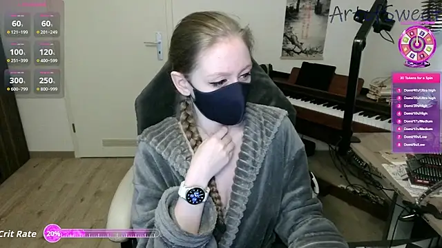 Snapshot of ArtofSweet chatting on 10-21-25, 05:56 ArtofSweet online show from 10-21-25, 05:56