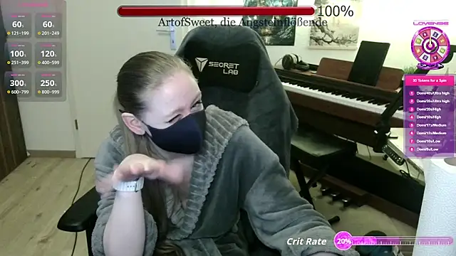 ArtofSweet online show from 05-08-26, 08:45