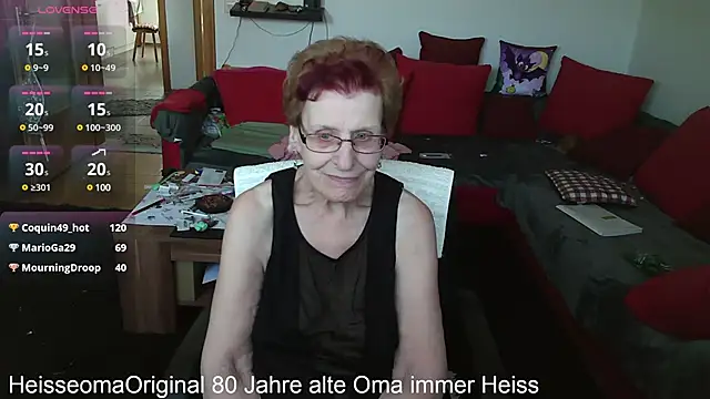 HeisseomaOriginal online show from 03-16-25, 02:22