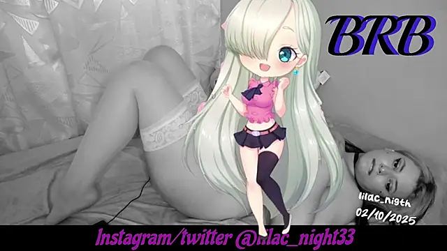 lilac night33 online show from 10-03-25, 12:17
