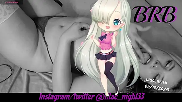 lilac night33 online show from 10-04-25, 07:26