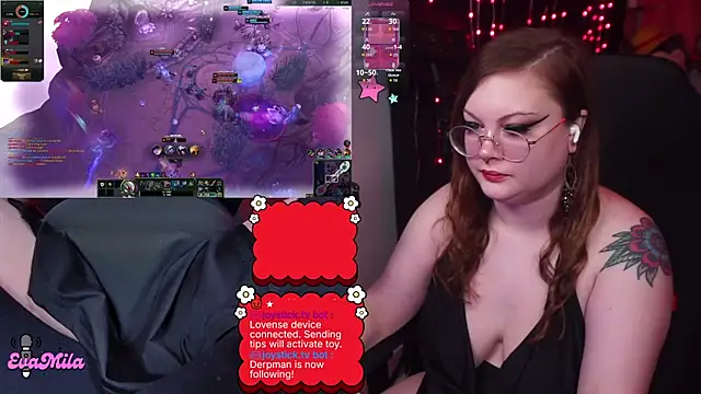 Snapshot of evamila chatting on 02-25-26, 06:41 evamila online show from 02-25-26, 06:41