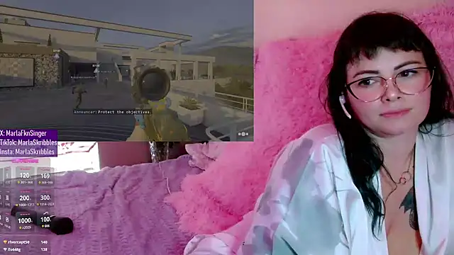 MarlaFknSinger online show from 01-13-25, 05:12