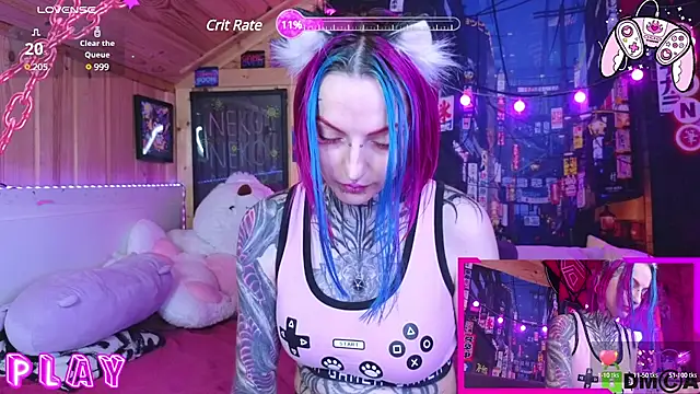 NekoCyber online show from 03-20-25, 05:13