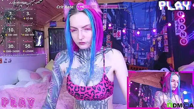 Snapshot of NekoCyber chatting on 02-14-26, 04:56 NekoCyber online show from 02-14-26, 04:56