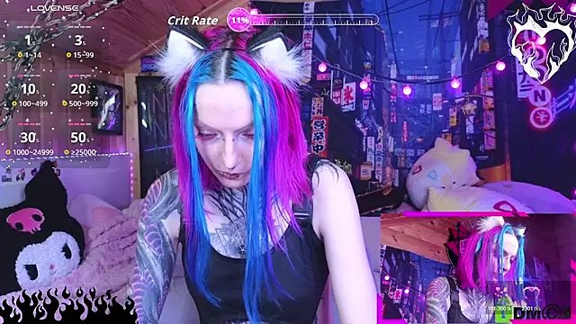 Snapshot of NekoCyber chatting on 05-10-26, 05:11 NekoCyber online show from 05-10-26, 05:11