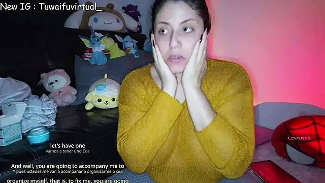 TuWaifuVirtual1 online show from 11-20-25, 11:25