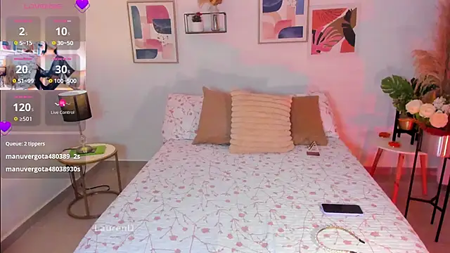 Snapshot of Misslaurenn chatting on 02-16-25, 10:22 Misslaurenn online show from 02-16-25, 10:22