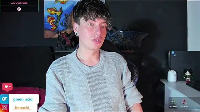 Green acid01 online show from 10-21-25, 07:24