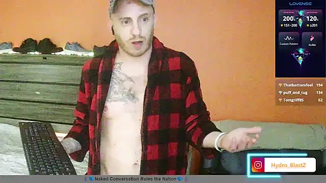 Snapshot of Hydro-Blastz chatting on 03-18-25, 08:50 Hydro-Blastz online show from 03-18-25, 08:50